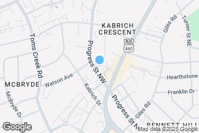 Map image of the property - 1000 Progress St NW