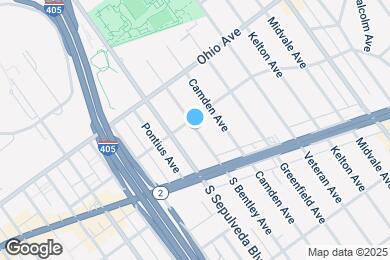 Map image of the property - 1607 S Bentley Ave