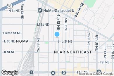 Map image of the property - 1110 4th St NE