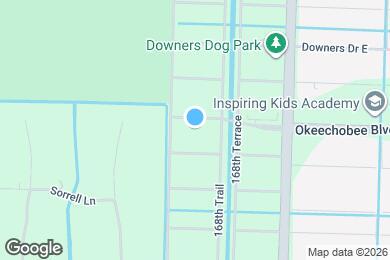 Map image of the property - 16932 Okeechobee Blvd