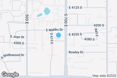 Map image of the property - 4265 S Steele Creek Ct