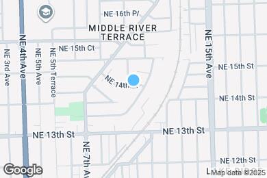 Map image of the property - 1006 NE 14th Pl