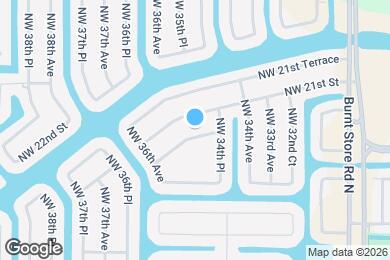 Map image of the property - 3507 NW 19th Terrace