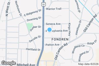 Map image of the property - 533 Pennsylvania Ave