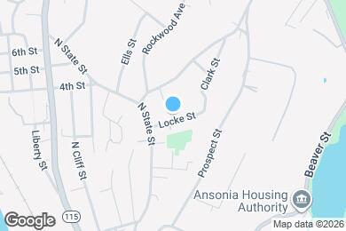 Map image of the property - 25 Locke St