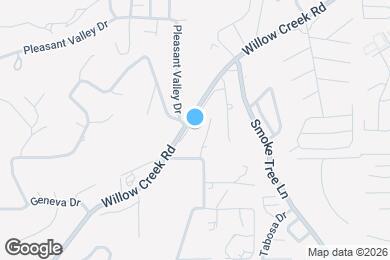 Map image of the property - 2807 Willow Creek Rd