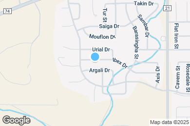 Map image of the property - 1145 Ibex Dr
