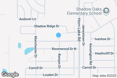 Map image of the property - 4238 Shadow Glen Dr