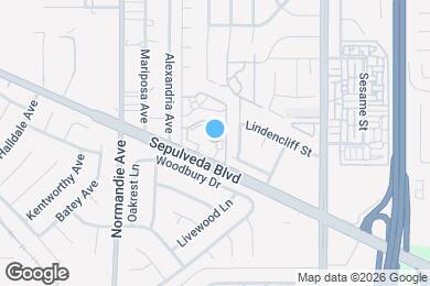 Map image of the property - 1105 Sepulveda Blvd