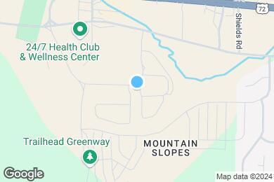 Map image of the property - The Enclave at Trailhead