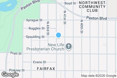 Map image of the property - 3753 N 42nd St