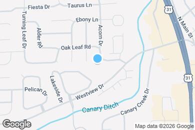 Map image of the property - 1056 Oak Leaf Rd