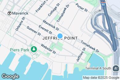 Map image of the property - 153 Everett St