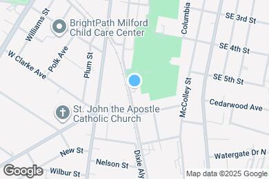 Map image of the property - 527 S Washington St