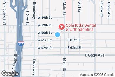 Map image of the property - 129 W 61st St