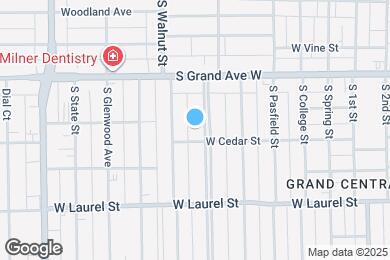 Map image of the property - 1419 S Lowell Ave