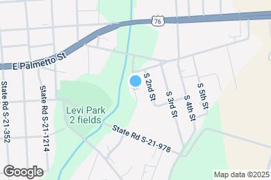 Map image of the property - 316 S 1st St