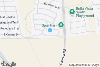 Map image of the property - 1858 E Omega Dr