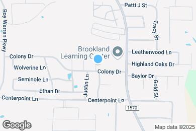 Map image of the property - 6818 Topaz Dr