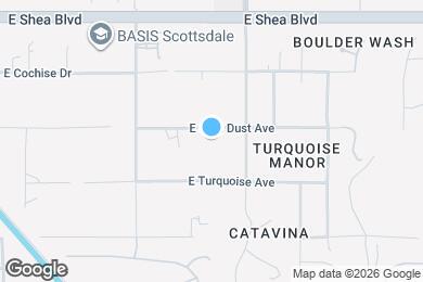 Map image of the property - 12935 E Gold Dust Ave