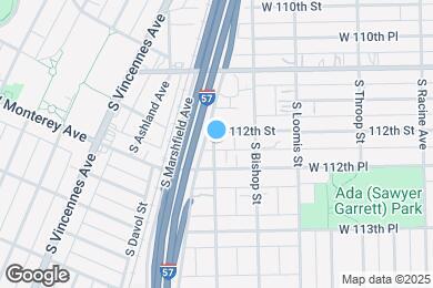 Map image of the property - 11209 S Laflin St