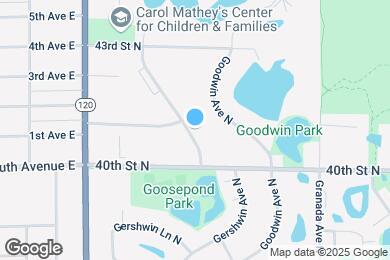 Map image of the property - 4105 Gershwin Ave N
