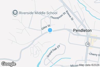 Map image of the property - 435 W Queen St