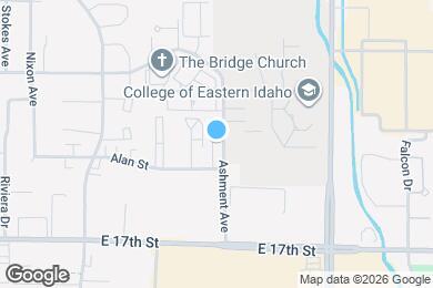 Map image of the property - 1388 Ashment Ave