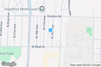 Map image of the property - 405 N 16th Ave