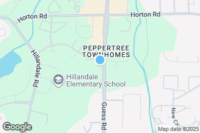 Map image of the property - 2001 Peppertree St