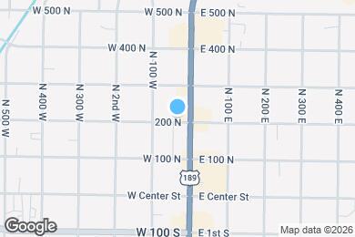 Map image of the property - 42 W 200 N