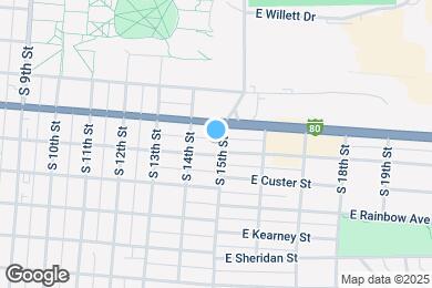 Map image of the property - 318 S 15th St