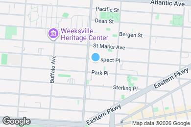Map image of the property - 1658 Prospect Pl