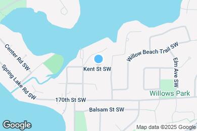 Map image of the property - 3314 Kent St SW