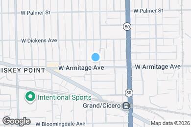 Map image of the property - 4876 W Armitage Ave