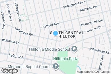 Map image of the property - 745 S Wayne Ave