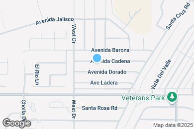 Map image of the property - 66115 Avenida Cadena
