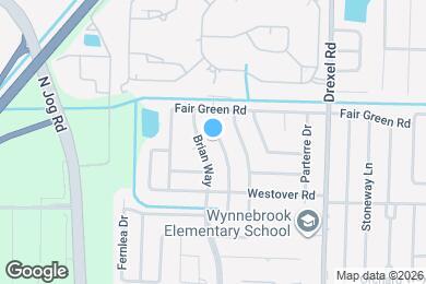 Map image of the property - 1389 Meadowbrook Dr