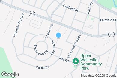 Map image of the property - 498 Fountain St