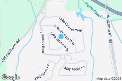 Map image of the property - 3768 Lake Haven Way
