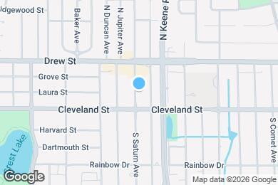 Map image of the property - 15 N Saturn Ave