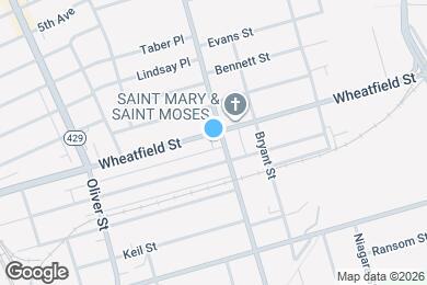 Map image of the property - 319 Wheatfield St