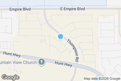 Map image of the property - 4564 W Hunter Trl