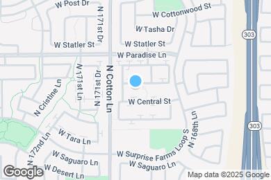 Map image of the property - 17037 W Marshall Ln