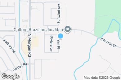 Map image of the property - 1708 W Palm Pl