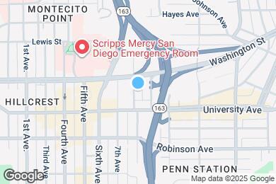 Map image of the property - 3951 8th Ave