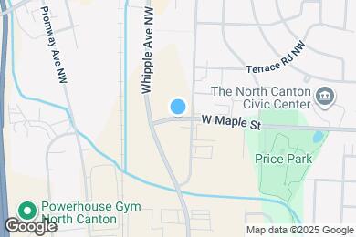 Map image of the property - 1101 W Maple St NW
