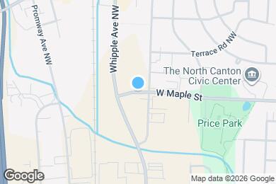 Map image of the property - 1105 W Maple St NW