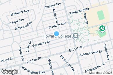 Map image of the property - 1513 Sycamore St