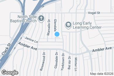Map image of the property - 2317 Glendale Dr